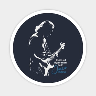 Jaco Pastorius silhouette Magnet